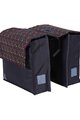 BASIL Kolesarska  torba - FIETSTAS DOUBLE BAG - črna/rdeča/modra/rumena