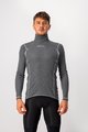CASTELLI Kolesarska  majica z dolgimi rokavi - FLANDERS WARM NECK - siva