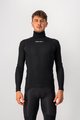 CASTELLI Kolesarska  majica z dolgimi rokavi - FLANDERS WARM NECK - črna