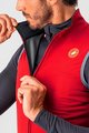 CASTELLI Kolesarski brezrokavnik - PERFETTO VEST - rdeča