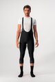 CASTELLI Kolesarske 3/4 hlače z naramnicami - TUTTO NANO - črna