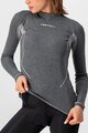 CASTELLI Kolesarska  majica z dolgimi rokavi - FLANDERS 2 W WARM - siva