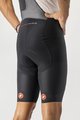 CASTELLI Kolesarske kratke hlače z naramnicami - SUPERLEGGERA - črna