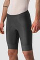 CASTELLI Kolesarske kratke hlače brez naramnic - ENTRATA - črna