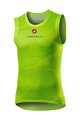 CASTELLI Kolesarska  majica brez rokavov - PRO MESH - rumena