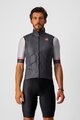 CASTELLI Kolesarski brezrokavnik - ARIA VEST - siva