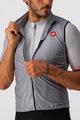 CASTELLI Kolesarski brezrokavnik - ARIA VEST - siva