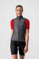 CASTELLI Kolesarski brezrokavnik - ARIA W VEST - siva