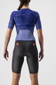 CASTELLI Kolesarski kombinezon - PR W SPEED - modra/vijolična