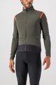 CASTELLI Kolesarska  podaljšana jakna - ALPHA ROS 2 LIGHT - zelena