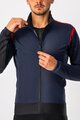 CASTELLI Kolesarska  podaljšana jakna - ALPHA ROS 2 LIGHT - modra