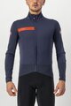 CASTELLI Kolesarska  podaljšana jakna - BETA ROS - modra