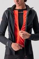 CASTELLI Kolesarska  podaljšana jakna - ALPHA ROS 2 W - črna