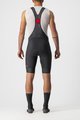 CASTELLI Kolesarske kratke hlače z naramnicami - ENDURANCE 3 - črna