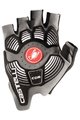 CASTELLI Kolesarske rokavice s kratkimi prsti - ROSSO CORSA PRO - bela
