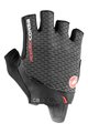 CASTELLI Kolesarske rokavice s kratkimi prsti - ROSSO CORSA PRO - siva