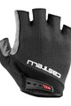 CASTELLI Kolesarske rokavice s kratkimi prsti - ENTRATA V - črna