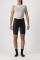 CASTELLI Kolesarske kratke hlače brez naramnic - PREMIO BLACK - črna
