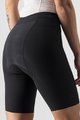 CASTELLI Kolesarske kratke hlače brez naramnic - PREMIO BLACK - črna