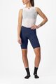 CASTELLI Kolesarske kratke hlače brez naramnic - PREMIO BLACK - modra