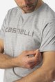 CASTELLI Kolesarska  majica s kratkimi rokavi - SPRINTER - siva