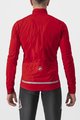 CASTELLI Kolesarska  podaljšana jakna - GO - rdeča