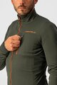 CASTELLI Kolesarska  podaljšana jakna - GO - zelena