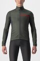 CASTELLI Kolesarska  vetru odporna jakna - SQUADRA STRETCH - zelena