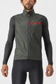 CASTELLI Kolesarska  vetru odporna jakna - SQUADRA STRETCH - zelena