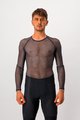 CASTELLI Kolesarska  majica z dolgimi rokavi - MIRACOLO WOOL - siva