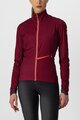 CASTELLI Kolesarska  podaljšana jakna - GO W - bordo