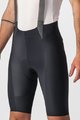 CASTELLI Kolesarske kratke hlače z naramnicami - FREE AERO RC - črna