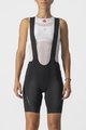 CASTELLI Kolesarske kratke hlače z naramnicami - VELOCISSIMA 3 - črna