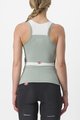 CASTELLI Kolesarska  majica brez rokavov - SOLARIS TOP - zelena