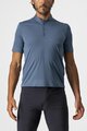 CASTELLI Kolesarska  majica s kratkimi rokavi - TECH 2 POLO - modra
