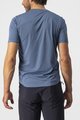 CASTELLI Kolesarska  majica s kratkimi rokavi - TECH 2 TEE - modra