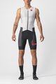 CASTELLI Kolesarski kombinezon - FREE SANREMO 2 - črna/bela