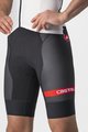 CASTELLI Kolesarske kratke hlače brez naramnic - FREE TRI - črna