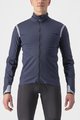 CASTELLI Kolesarska  podaljšana jakna - ALPHA ULTIMATE INSULATED - modra