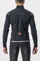 CASTELLI Kolesarska  podaljšana jakna - PERFETTO ROS 2 CONVERTIBLE - črna