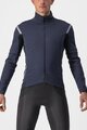 CASTELLI Kolesarska  podaljšana jakna - PERFETTO ROS 2 CONVERTIBLE - modra