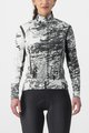CASTELLI Kolesarska  podaljšana jakna - UNLIMITED PERFETTO ROS 2 W - bela/siva
