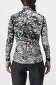 CASTELLI Kolesarska  podaljšana jakna - UNLIMITED PERFETTO ROS 2 W - bela/siva