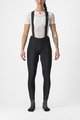CASTELLI Kolesarske dolge hlače z naramnicami - FREE AERO RC W DT - črna