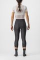 CASTELLI Kolesarske 3/4 hlače brez naramnic - VELOCISSIMA THERMAL - črna