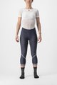 CASTELLI Kolesarske 3/4 hlače brez naramnic - VELOCISSIMA THERMAL - modra