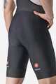 CASTELLI Kolesarske kratke hlače z naramnicami - ENTRATA 2 - črna