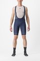 CASTELLI Kolesarske kratke hlače z naramnicami - ENTRATA 2 - modra
