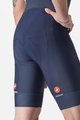 CASTELLI Kolesarske kratke hlače z naramnicami - ENTRATA 2 - modra