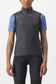 CASTELLI Kolesarski brezrokavnik - UNLIMITED W PUFFY - siva